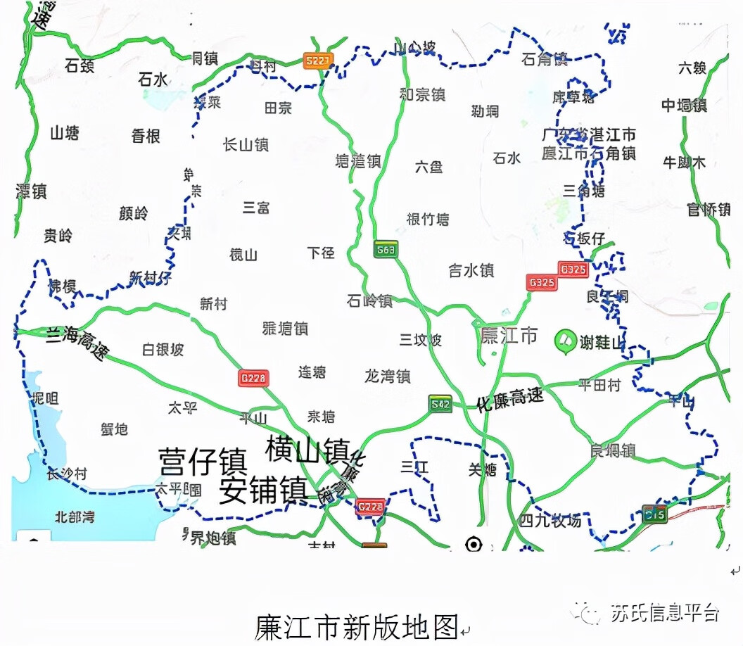 最新廉江地图，探索城市的新面貌