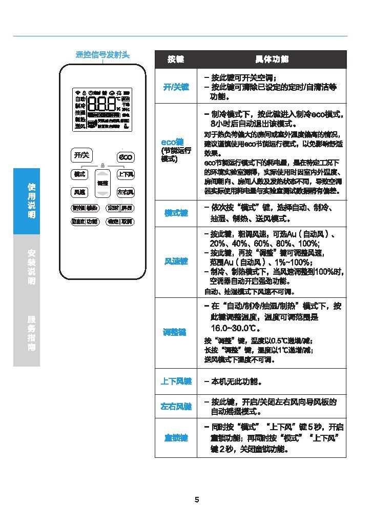 美的空调最新遥控图解详解