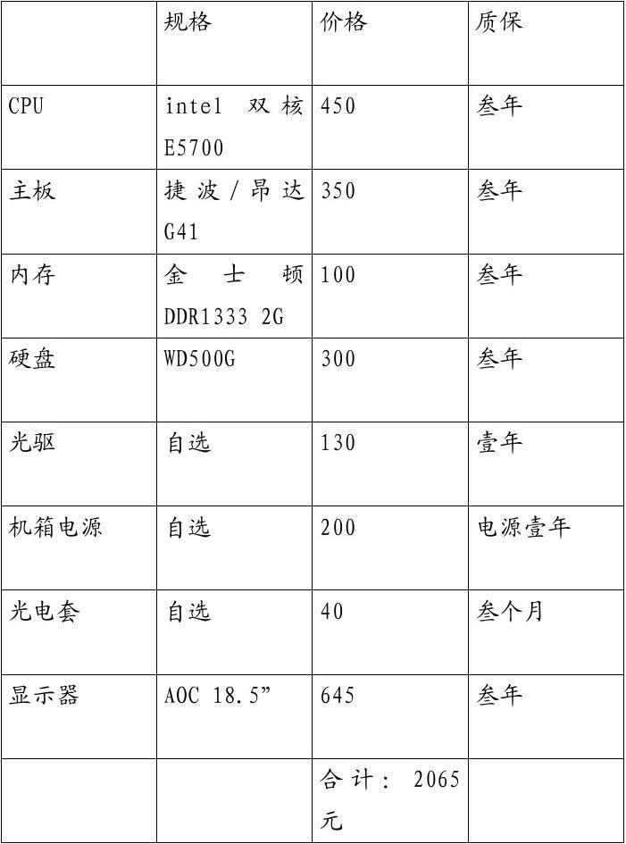 最新电脑配置单，打造高效性能之巅