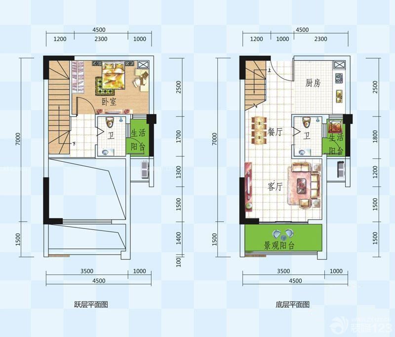 揭秘2017年最新复式房型图，打造理想居住空间的艺术与实用融合之作