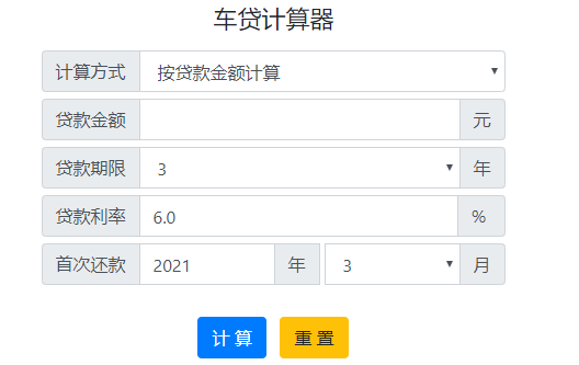 车贷计算器2016最新，快速计算贷款方案与利率影响