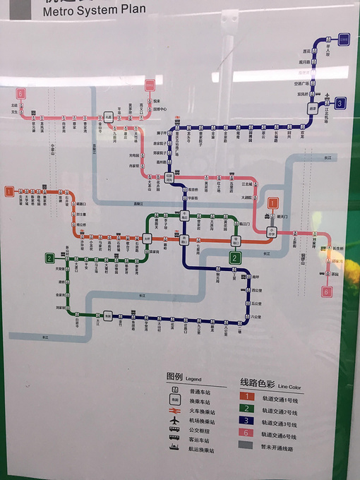 重庆轻轨线路图最新详解