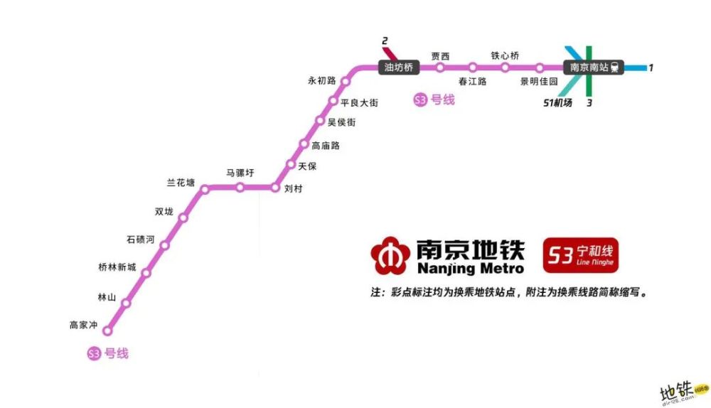 南京最新地铁线路概览