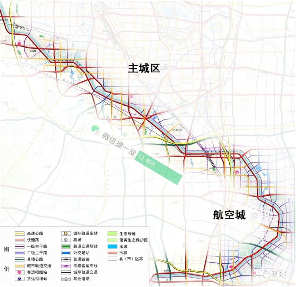 郑州道路最新规划图详解