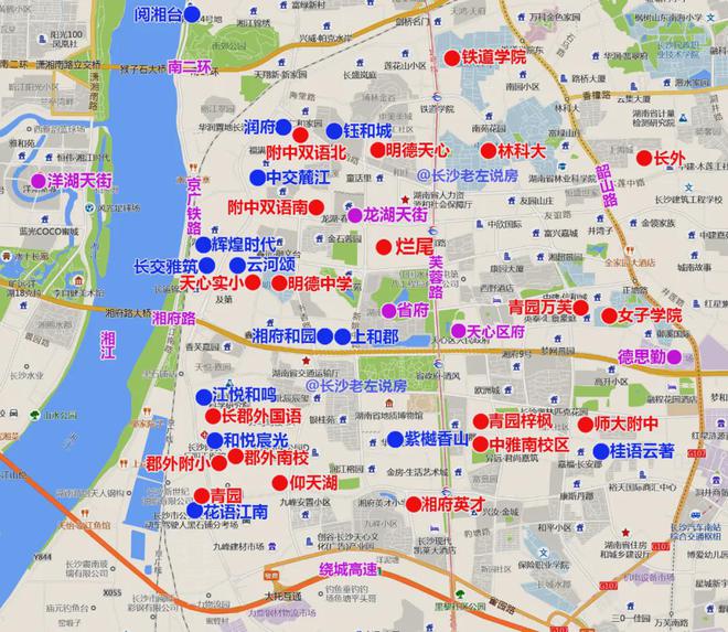 长沙市最新规划图详解