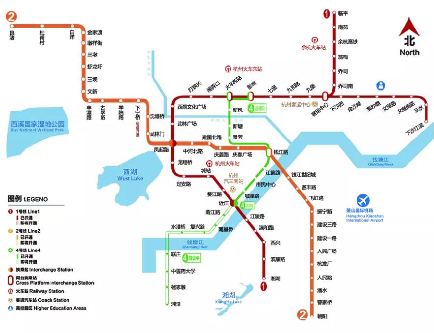 杭州地铁线路图最新（全面更新至XXXX年）