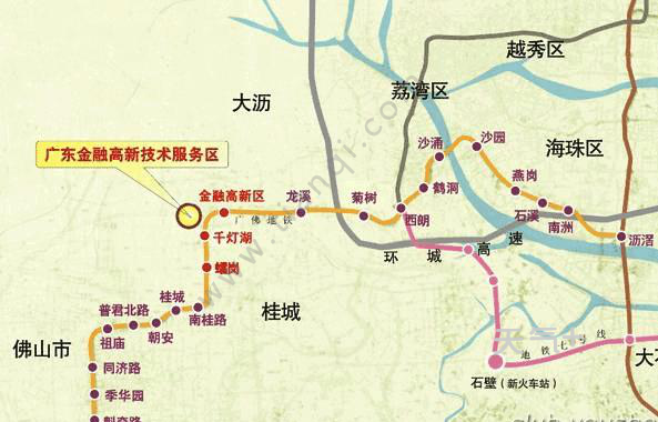 佛山地铁线路图最新更新及详细介绍