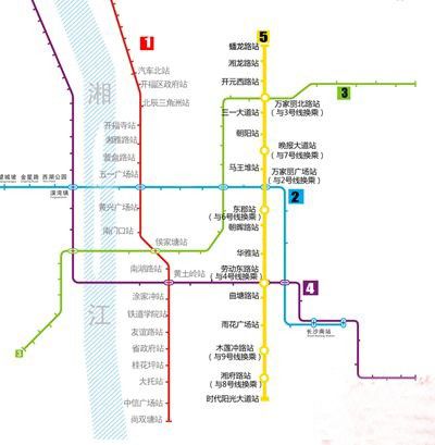 长沙地铁3号线最新线路图详解