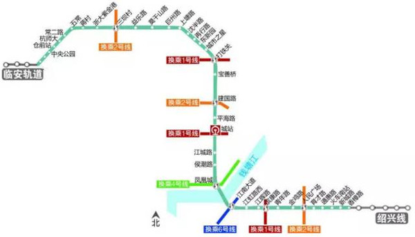 杭州地铁3号线线路图最新详解