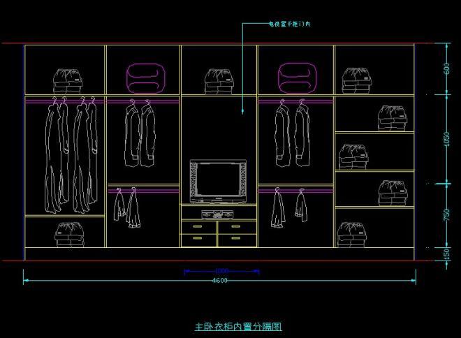 最新衣柜格局设计图及其设计理念